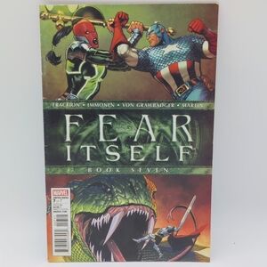 Marvel Avengers Fear Itself #7 Comic Book 2011 Iron Man